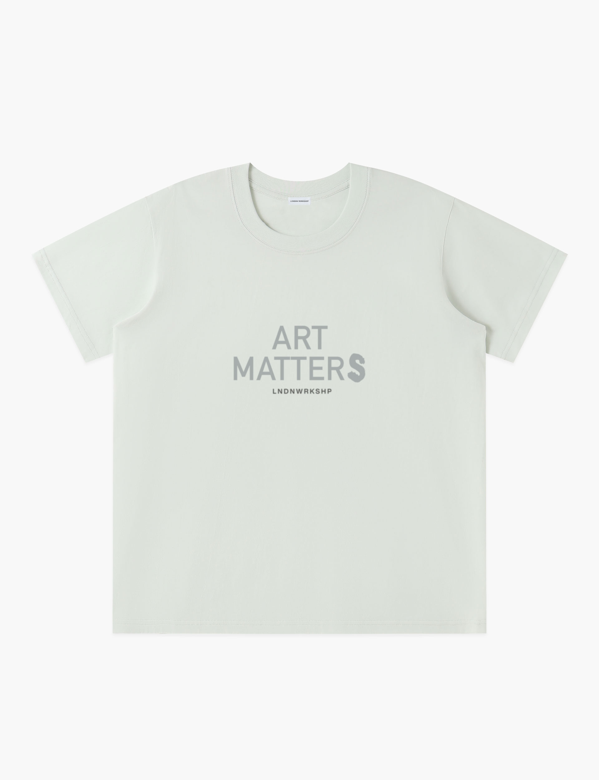 Art Matter(s) Seamless T-Shirt Light Green