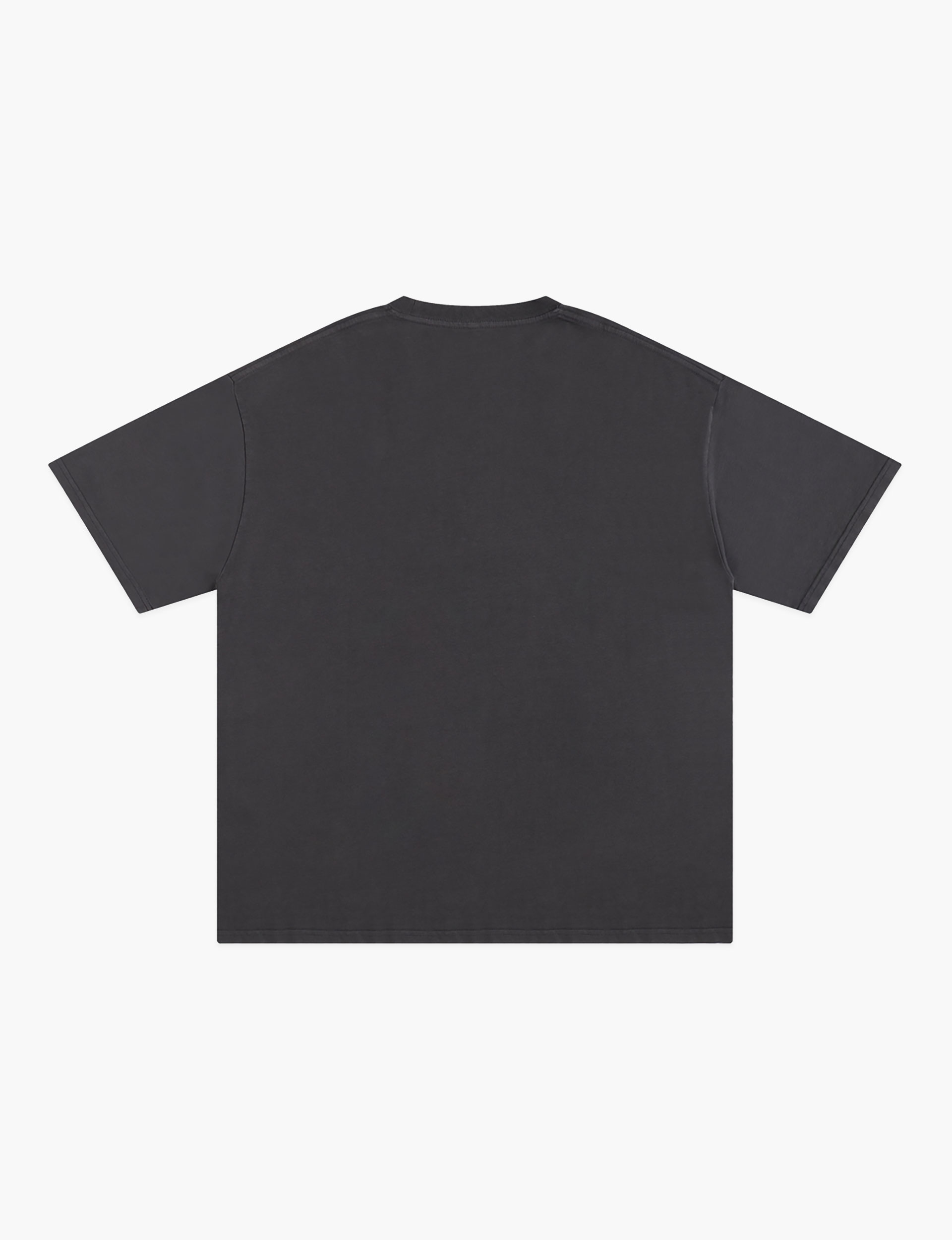 Paul Stuart Greed Cotton T-Shirt Dark Gray