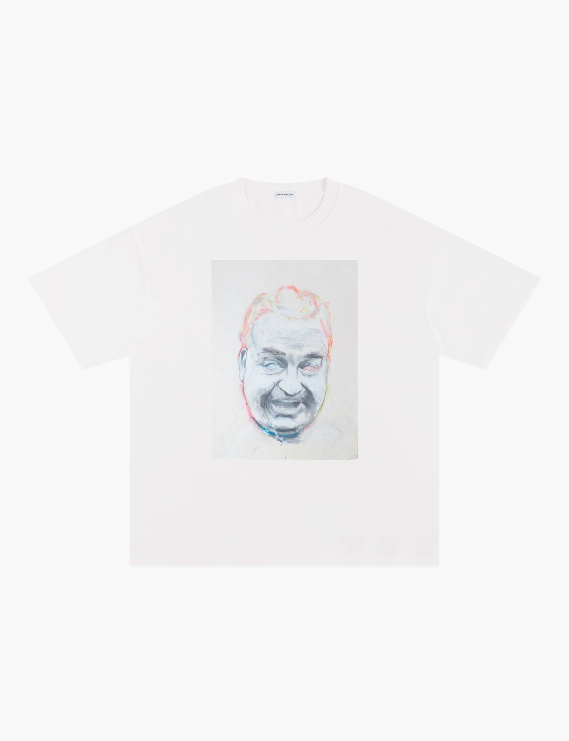 Paul Stuart Greed Cotton T-Shirt White